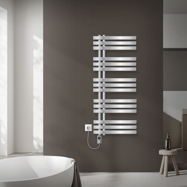 Design kylpyhuoneen patteri Iron EM 500x1200 mm kromi LuxeBath
