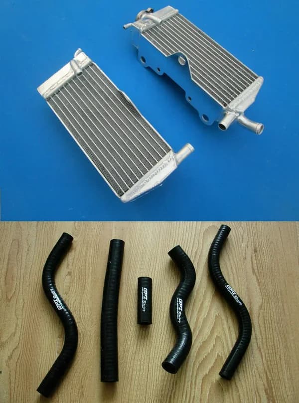 Aluminiumkylare, Förbättrad kylkapacitet, Hållbar konstruktion,SVART