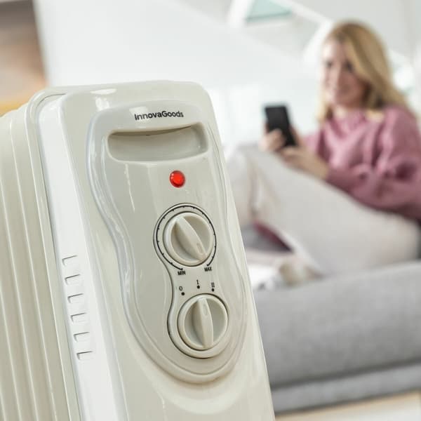 BEGAGNAD Oljeelement InnovaGoods Vit (Renoverade A)