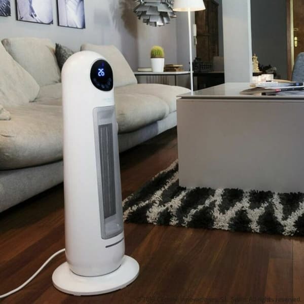 BRUGT Elektrisk Keramisk Varmeapparat Cecotec Ready Warm 10100 Smart Ceramic Hvid 2200 W (Refurbished C)