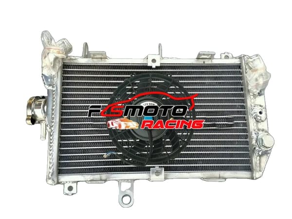 Aluminiumkøler, Frontplacering, Kompatibel med Suzuki Burgman 650,Radiator og blæser