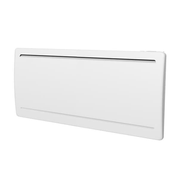 Fast elradiator med keramisk torr tröghet 2000W OCEANIC Ruby - Böjd design - Vit - NF