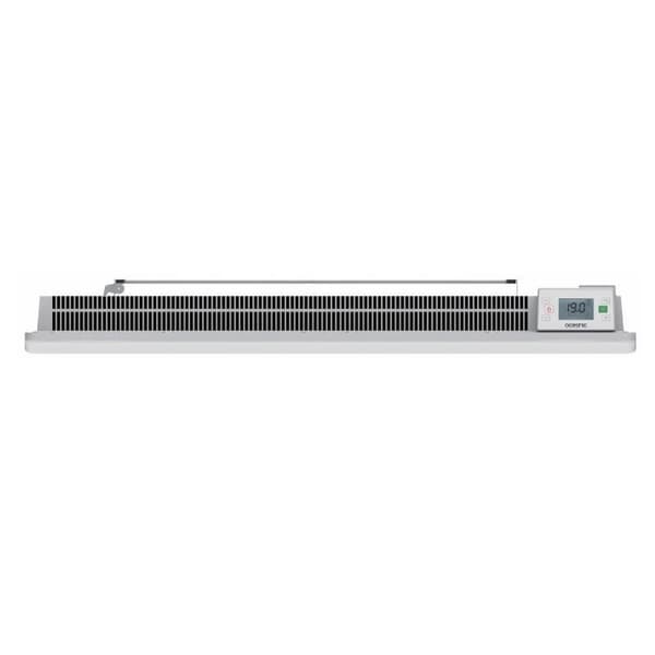 Fast elradiator med keramisk torr tröghet 2000W OCEANIC Ruby - Böjd design - Vit - NF