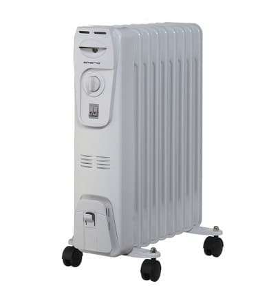 Emerio HO-105589 elektrisk varmelegeme Indendørs Hvid 2000 W Olie elektrisk varmelegeme
