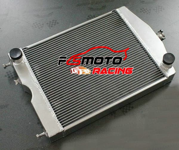 Aluminiumkylare för Ford-traktorer, kompatibel med 305 V8-motorn, effektiv kylning, kompakt design.