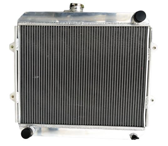 Toyota Hilux Alumiinijäähdytin, Ydinmitat 520mm x 405mm, Kevyt Rakenne, Helppo Asennus