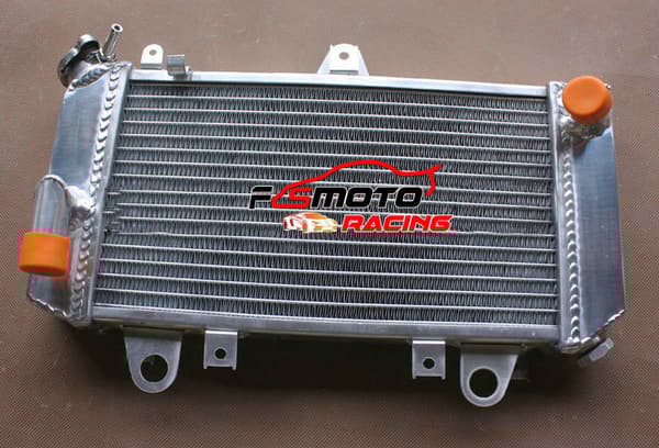 YAMAHA FZX 750 Radiator, Heavy Duty Aluminium, Øget Kølekapacitet, TIG Svejset Konstruktion