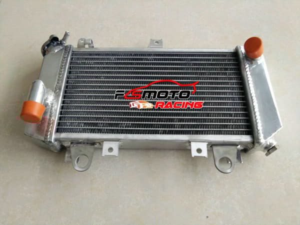 YAMAHA FZX 750 Radiator, Heavy Duty Aluminium, Øget Kølekapacitet, TIG Svejset Konstruktion