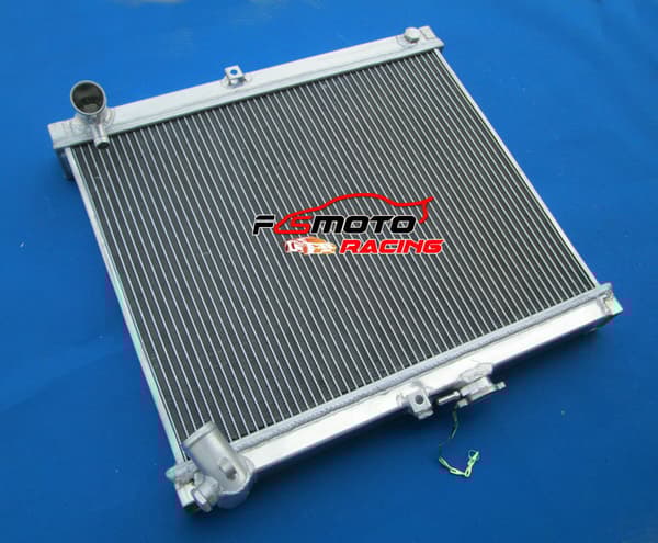 Aluminiumradiator, 56MM tykkelse, 3 række design, høj køleeffektivitet