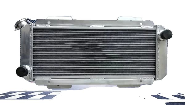 Aluminiumkylare för Ford Fiesta I MK1, Perfekt passform för modellerna 1976-1983, Robust aluminiummaterial, Förbättrad kylningseffektivitet