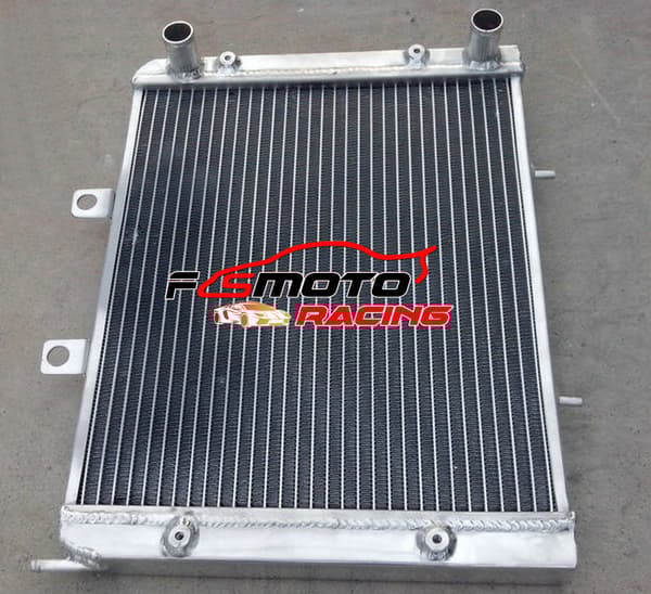 Aluminium Radiator Kit, Perfekt Pasform til Polaris RZR 800 & 570, Holdbar Konstruktion, Nem Installation
