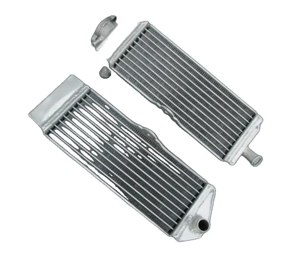 Aluminiumlegering Radiator, Forbedret Kølekapacitet, Holdbar TIG-svejset Design, Kompatibel med SUZUKI RM 125