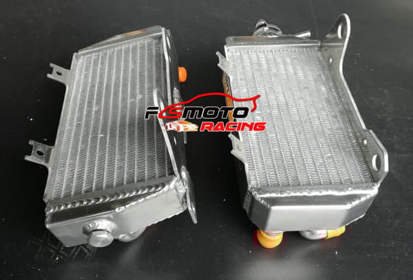 Aluminiumkylare för Honda CRF450R, 30% mer kylning, TIG-svetsad konstruktion, enkel installation