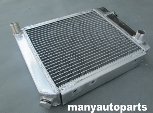 Alloy Radiator, 50MM 2-Core Design, Forbedret Køleeffektivitet, Holdbar Legeringskonstruktion
