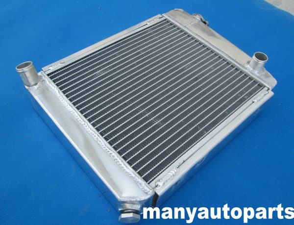 Alloy Radiator, 50MM 2-Core Design, Forbedret Køleeffektivitet, Holdbar Legeringskonstruktion