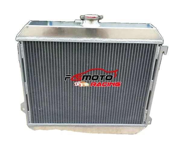 Aluminiumradiator, 3-rækkers design, forbedret køleeffektivitet, holdbar konstruktion