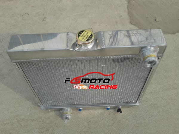 Ford Mustang V8 Kylare, Tungt Aluminiumkonstruktion, Ökad Kylkapacitet, Precisionstillpassning