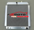 Miniatyrbild 2 av 4: Radiator för Chevy 48-54 Truck Pickup, Dual-Row Konfiguration, Helt i Aluminium, Specifik Kompatibilitet