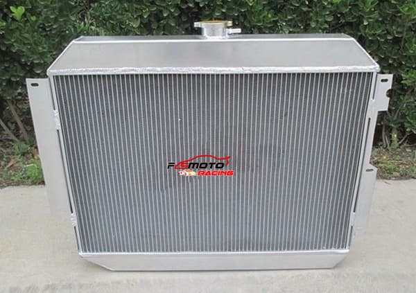 Aluminiumkylare, 3 rader, passar Chrysler/Dodge Polara/Plymouth 1966-1970, inkluderar fläktar