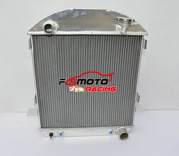 Ford Model T Kylare, Aluminiumkonstruktion, 2-radig design, Passar 1924-1927 Chevy-motor