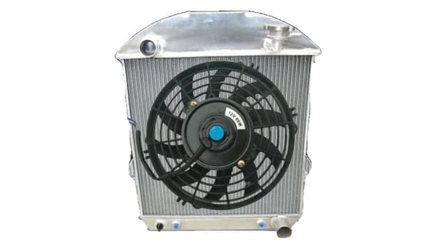 Ford Model T Kylare, Aluminiumkonstruktion, 2-radig design, Passar 1924-1927 Chevy-motor