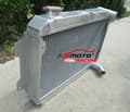 Miniatyrbild 2 av 4: Aluminiumkylare, 3-radig design, förbättrad kylningseffektivitet, perfekt passform för Mazda RX7