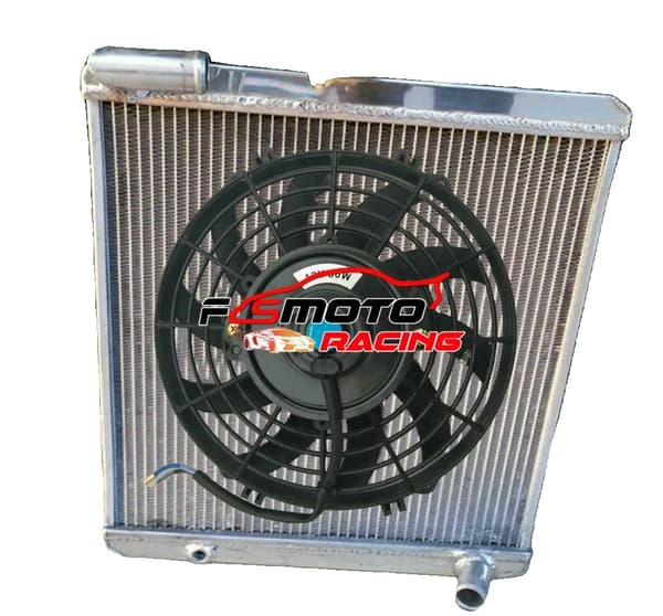 Triumph TR6, 3RÆKKE 62mm, Aluminiumkonstruktion,Radiator og blæser