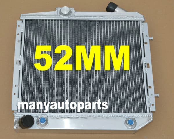 52MM Aluminiumkylare, Direktpassande för Renault 5 Super 5/R5, Förbättrad Kylningseffektivitet