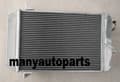 Miniatyrbild 3 av 4: 56MM Aluminiumkylare, Tre-radig design, Kompatibel med Triumph TR4, Lättviktskonstruktion