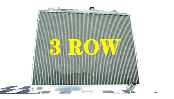 Mitsubishi Pajero III IV Radiator, Aluminiumkonstruktion, 3-rækket design, kompatibel med manuel transmission