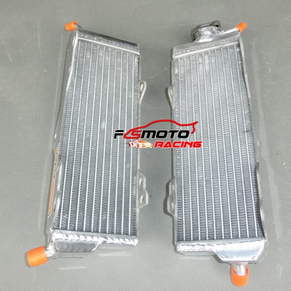 Aluminiumkøler til HONDA CR500 CR500R, 30% forbedret køling, TIG-svejste tanke, kompatibel med 1985-1988 modeller.