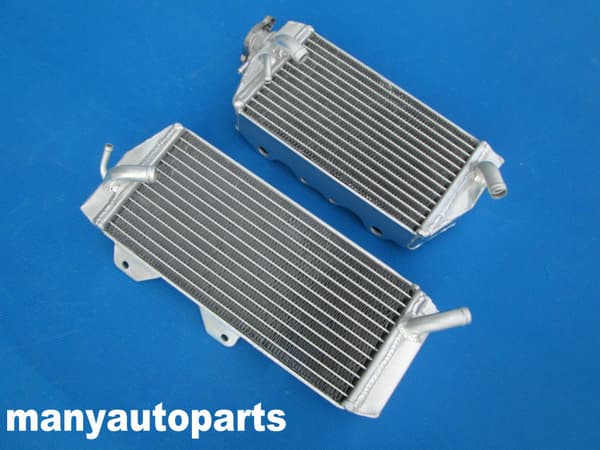 KAWASAKI KXF450 Aluminium Radiator, Robust Design, Forbedret Kølekapacitet, Præcisionsingeniørarbejde