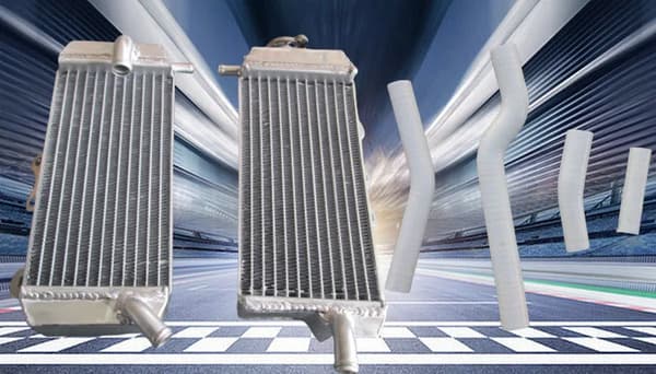 Aluminiumradiator, hållbar konstruktion, anpassningsbara färger,VIT