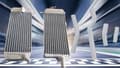 Miniatyrbild 2 av 2: Aluminiumradiator, hållbar konstruktion, anpassningsbara färger,VIT
