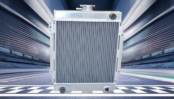 Nissan Datsun 1200 Radiator, Aluminiumkonstruktion, 3 Rækker, Optimal Køling