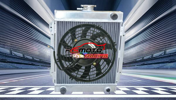 Nissan Datsun 1200 Radiator, Aluminiumkonstruktion, 3 Rækker, Optimal Køling