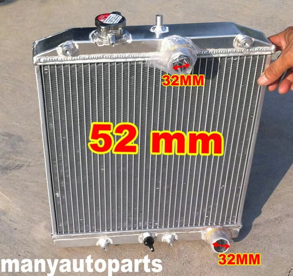 Honda Civic B16 B18 -radiatorisarja, 32 mm putki, täydellinen kokoonpano, parannettu moottorin jäähdytys
