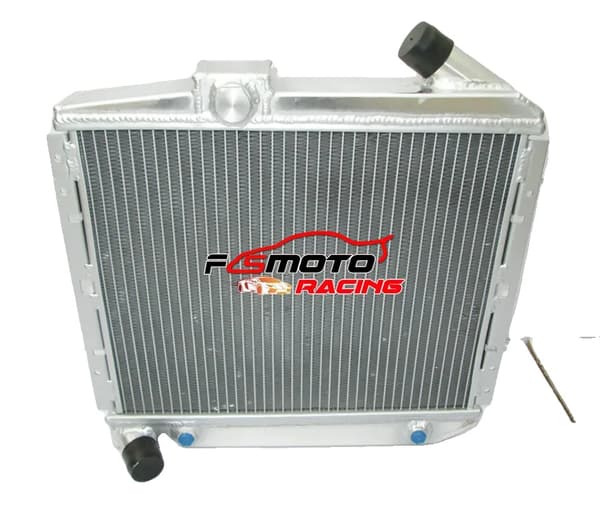 52mm Aluminium Radiator, Forbedret Køleeffektivitet, TIG Svejset Konstruktion, Perfekt Pasform til RENAULT 5