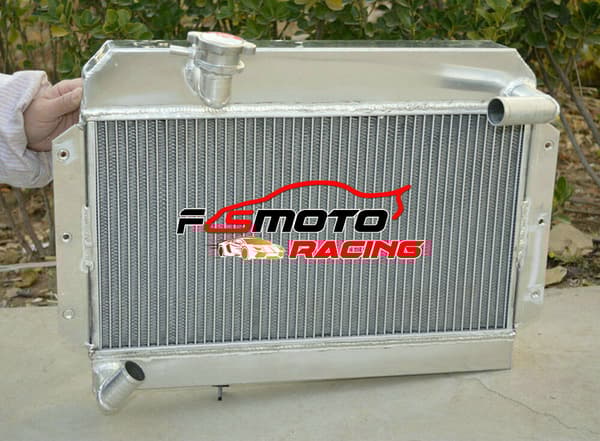 56MM Aluminium Radiator, Kraftig Design, Øget Kølekapacitet, Hele Aluminium Konstruktion