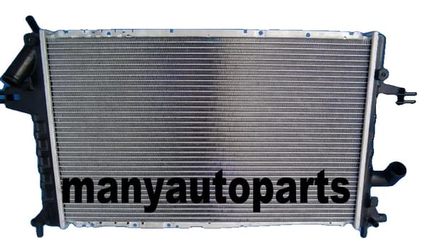 Vauxhall Astra G Radiator MK4, Designet til manuelle køretøjer, Fuld aluminiumskonstruktion, Letvægts på 6,5 kg