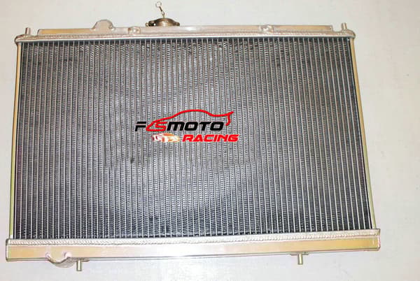 42mm Aluminium Radiator, Forbedret Køleeffektivitet, Holdbar Hele-Aluminium Konstruktion, Perfekt Pasform til Mitsubishi Lancer EVO