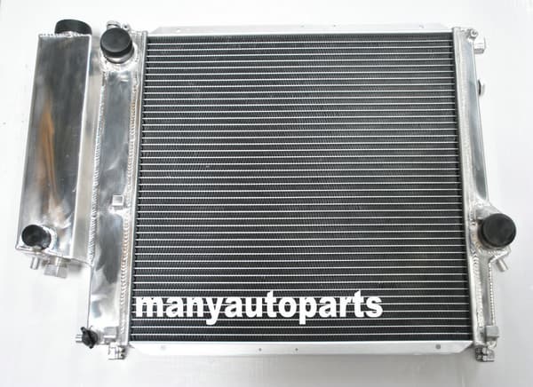 Aluminiumkylare för BMW 318 Z3 E36, Förbättrad kylningseffektivitet, TIG-svetsad konstruktion, Kraftig design