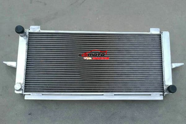 Ford Escort Sierra RS500 Kylare, Förbättrad Kylprestanda, Hållbar Aluminiumkonstruktion, Inkluderar Två Fläktar