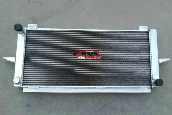 Ford Escort Sierra RS500 Kylare, Förbättrad Kylprestanda, Hållbar Aluminiumkonstruktion, Inkluderar Två Fläktar