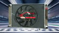 Miniatyrbild 2 av 4: Triumph TR8 Aluminiumkylare, 3-radig design, kärnstorlek 525x398mm, förbättrad kylprestanda