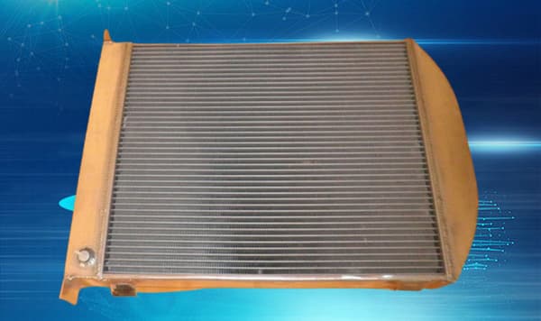 Aluminiumkylare för 1932 Ford Flathead-motor, hög kylprestanda, 3-radig design, hållbar konstruktion