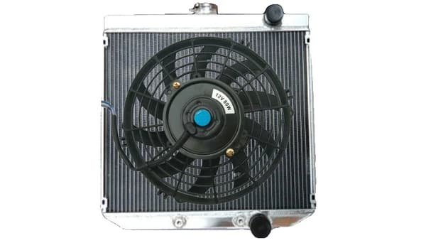 Aluminium Racing Radiator, 3 Række Design, Effektiv Koldning, Passer til Ford Falcon