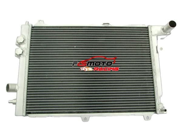 Aluminiumkøler til Opel Vauxhall Calibra Turbo C20LET, kraftig design, øget kølekapacitet, præcisionssvejset kerne.