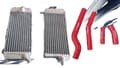 Miniatyrbild 1 av 2: Aluminiumradiator, hållbar konstruktion, anpassningsbara färger,Röd