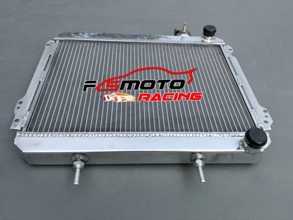 Aluminiumkøler til Toyota Corolla AE71 AE72, To-rækket design, Optimal køling, Letvægts konstruktion